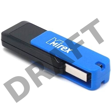 Флеш Диск 16GB Mirex City, USB 2.0, Синий