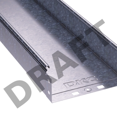 Лоток листовой неперфорированный 150х80 L3000 сталь 0.7мм ДКС 35063