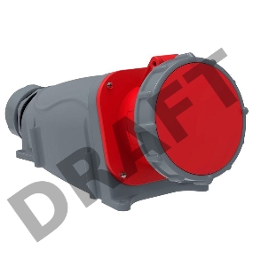 Розетка ОП Magnum 63А 200/346-240/415В 3P+PE+N 6ч ССИ-135 IP67 ИЭК PSN12-063-5