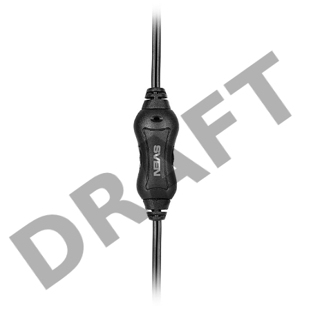 Мультимедийные стереонаушники с микрофоном SVEN AP-151MV, черный 