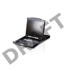 ATEN 8P Dual RAIL LCD KVMP SWITCH 19INCH (CL5808NR).