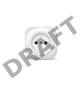 Розетка 1-м ОП 10А IP20 без заземл. бел. IONICH 1415