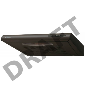 Вытяжка козырьковая Hansa OSC5111BH коричневый управление ползунковое (1 мотор)