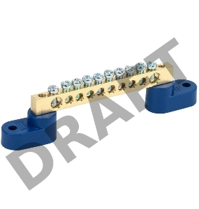 Шина нулевая ШНИ-6х9-10 У2-С на 2-х. угл. изол. ИЭК YNN10-69-10C2-K07