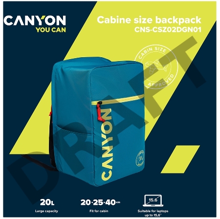 Рюкзак CANYON cabin size backpack for 15.6