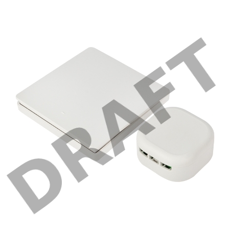 Одноклавишный кинетический RF выключатель SECURIС