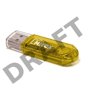 Флеш накопитель 8GB Mirex Elf, USB 2.0, Желтый
