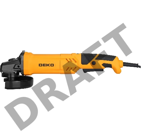 Углошлифовальная машина Deko DKAG1500 1500Вт 12000об/мин рез.шпин.:M14 d=125мм