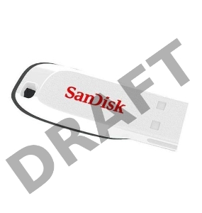 Флеш Диск Sandisk 16Gb Cruzer SDCZ50C-016G-B35W USB2.0 белый