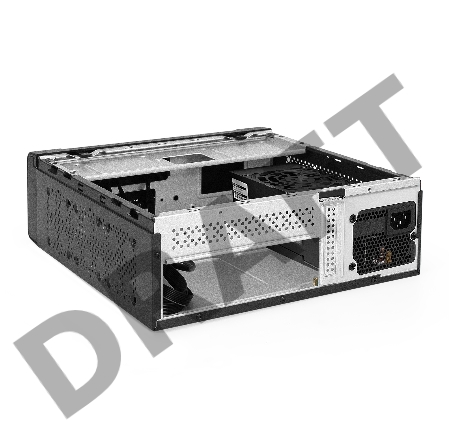 Корпус Desktop ExeGate FL-102-TPS450 (mini-ITX, БП TPS450 с вент. 8см, 2*USB + 1*USB3.0, аудио, черный)