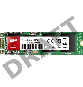 Накопитель SSD M.2 Silicon Power 512GB A55 <SP512GBSS3A55M28> (SATA3, up to 560/530MBs, 3D TLC, 22х80mm)