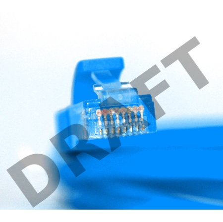 Патч-корд Greenconnect прямой 10.0m, UTP кат.5e, синий, позолоченные контакты, 24 AWG, литой, GCR-LNC01-10.0m, ethernet high speed 1 Гбит/с, RJ45, T568B Greenconnect Патч-корд прямой 10.0m, UTP кат.5e, синий, позолоченные контакты, 24 AWG, литой, GCR-LNC0