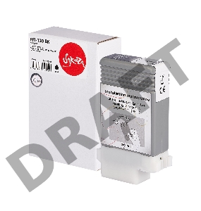 Струйный картридж Sakura 2885C001 ( PFI-120 BK) для Canon, черный, 130 мл.