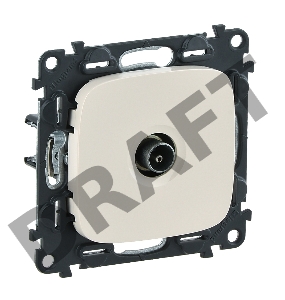 Механизм розетки TV Valena Allure с топологией 