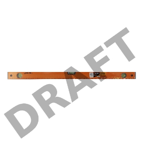 Уровень алюминиевый ВИХРЬ 800мм фрезерованный 3 глазка