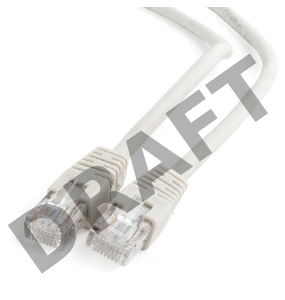Патч-корд UTP Cablexpert кат.6, 3м, литой, многожильный (серый)