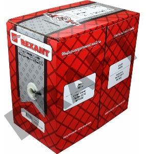 Кабель UTP 2х2х24AWG кат.5е медь 305м (м) Rexant 01-0023