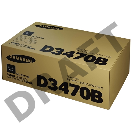Тонер-картридж Samsung ML-D3470B черный
