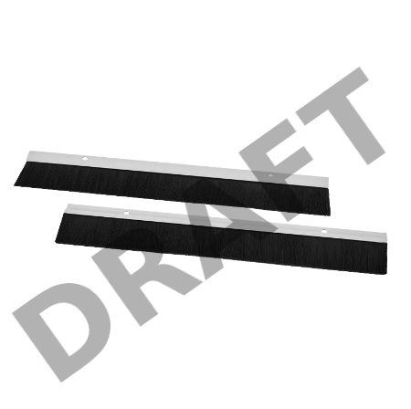 Комплект щеточного ввода в шкаф, универсальный