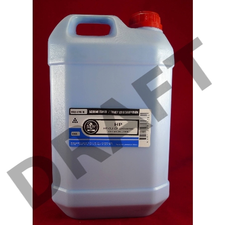 Тонер HP Color Universal Cyan химический (LJ 1600/2600/3600/3800/4600/4650/4700/5500, CP1210/1510/1025/2025/3505/3525/4525/5225/6015/680, M553 Canon LBP2510/5000/5050/5100) (кан. 1кг) BW Premium фас. Россия