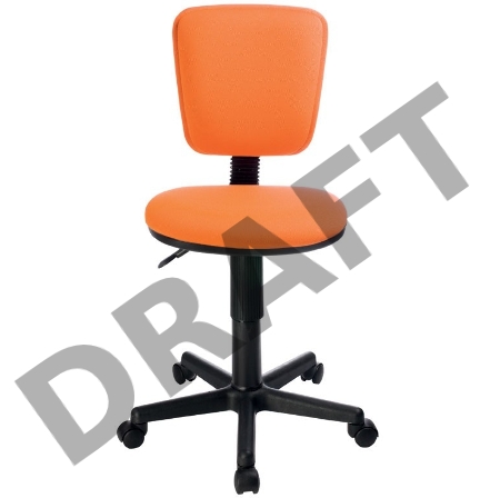 Кресло Бюрократ CH-204NX/26-291 оранжевый 26-29-1
