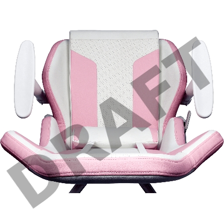 Кресло Caliber R1S Gaming Chair PINK&WHITE
