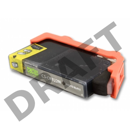 Картридж струйный Cactus CS-CB322N фото черный для №178XL HP PhotoSmart B8553/C5383/C6383/D5463 (12m