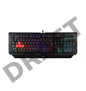 Клавиатура A4 Bloody B120N черный USB Multimedia for gamer LED