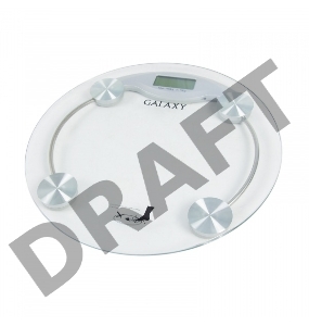 Весы Galaxy GL 4804 (макс.вес 180кг. ЖК дисплей с подсветкой,Цена деления 0,1кг.)