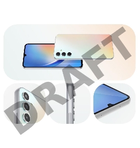 Смартфон Samsung Galaxy A34 SM-A346E 5G 128Gb 6Gb серебристый моноблок 3G 4G 6.6