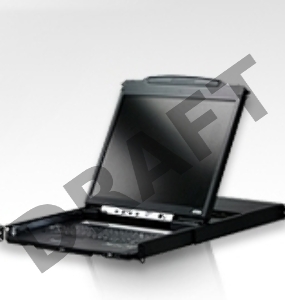 Квм консоль ATEN DUAL RAIL LCD PS/2-USB CONSOLE 19INCH (CL5800NR).