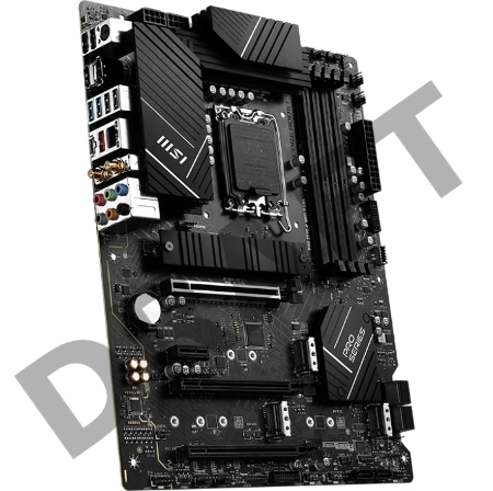 Материнская плата MSI PRO Z790-P WIFI DDR4, Z790, LGA1700, 4DDR4, 3PCIEx16, 1PCI -Ex1, 4M.2