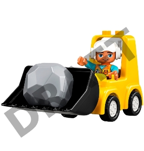Конструктор Lego Duplo Бульдозер (элем.:10) пластик (2+) (10930)