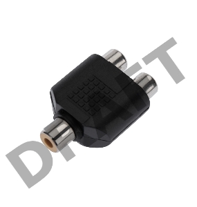 Переходник гнездо RCA - 2 гнезда RCA  REXANT
