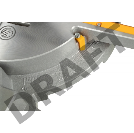 Торцовочная пила Deko DKMS2200-255 Laser 2200Вт 4500об/мин d=255мм