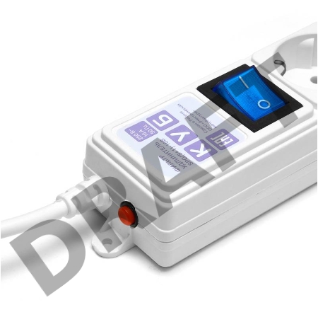 Сетевой фильтр Powercube SPG(5+1)-16B-1,9М-WHITE 1.9м (6 розеток) белый (коробка)