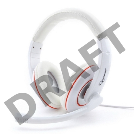 Наушники Gembird MHS-780 Гарнитура стерео ,белый