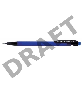 Карандаш механический Zebra MP 0.5мм синий