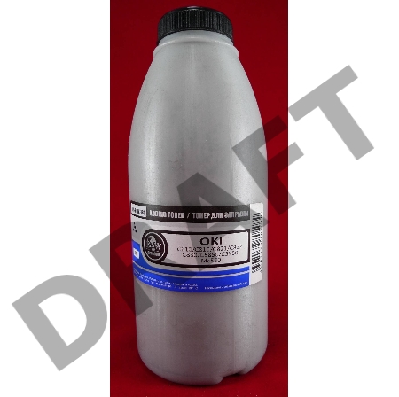 Тонер OKI C610/C810/C821/C822/C830/C5850/C5950/MC560 Black (фл., 180г) B&W Premium (Tomoegawa) - фас.России