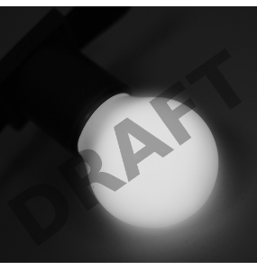 Лампа светодиодная d-45 3LED 1Вт шар тепл. бел. E27 25лм 220В Neon-Night 405-115