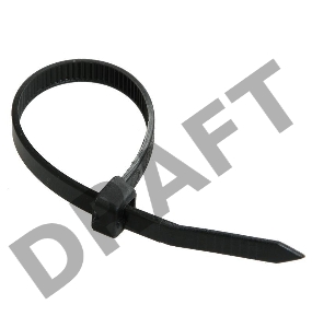 Хомут кабельный 4.8х350 нейл. черн. (уп.100шт) ИЭК UHH32-D048-350-100