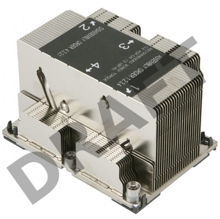Кулер Supermicro SNK-P0068PSC 2U Heatsink (Front)