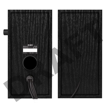 Колонки SVEN SPS-555 (5Вт, USB) [SV-016135] Выходная мощность (RMS), Вт	6 (2 × 3) Частотный диапазон, Гц	90 – 20 000 Размеры динамиков, мм	Ø 53 Напряжение питания	USB / DC 5V Материал корпуса	дерево (MDF) Размеры изделия, мм	85 × 170 × 90 Вес, кг	1 Цвет	ч