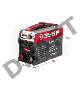 Сварочный инвертор ЗУБР СА-250К  250 А, MMA, 8400 Вт, 220 В, 1.6-6 мм