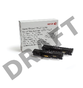 Тонер-картридж XEROX 106R02782 черный, 6000 стр. (упаковка 2шт х 3000 стр.), для Phaser 3052/3260/WC 3215/25  (channels)