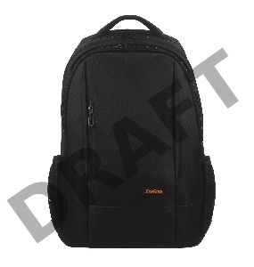 Рюкзак ExeGate EX264617RUS Office PRO B1597 Black, water resistant, черный, водоотталкивающий полиэстер, 15.6