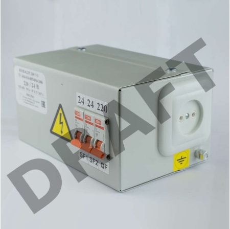 Ящик с понижающим трансформатором ЯТП 0.25 220/12В (3 авт. выкл.) Кострома ОС0000002359