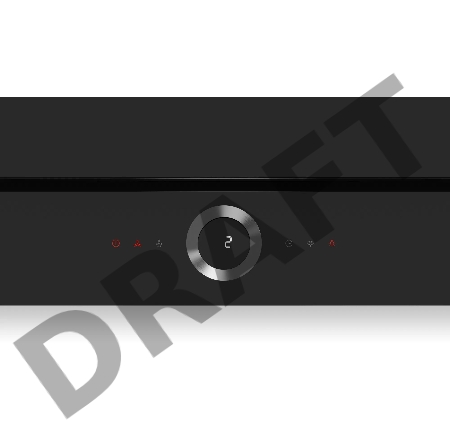 Вытяжка для настенного монтажа Bosch Серия 8 DWF97RV60B, ширина 90 см, черный