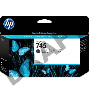 Картридж HP 745 Черный матовый для HP DesignJet, 130ml