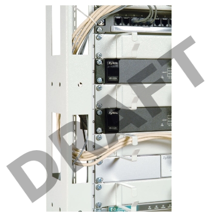 Стойка двухрамная ЦМО СТК-24.2 24U 620ммX800мм направл.закл.гайки 250кг серый